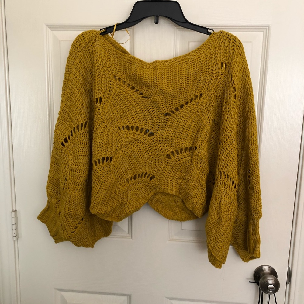 Brand new poncho knit